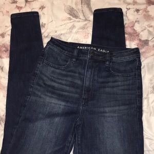American Eagle high rise jeggings size 6